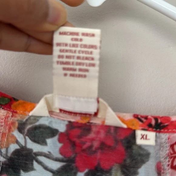 Sundance Pink and Blue Patterned Mini Dress - Picture 5 of 7